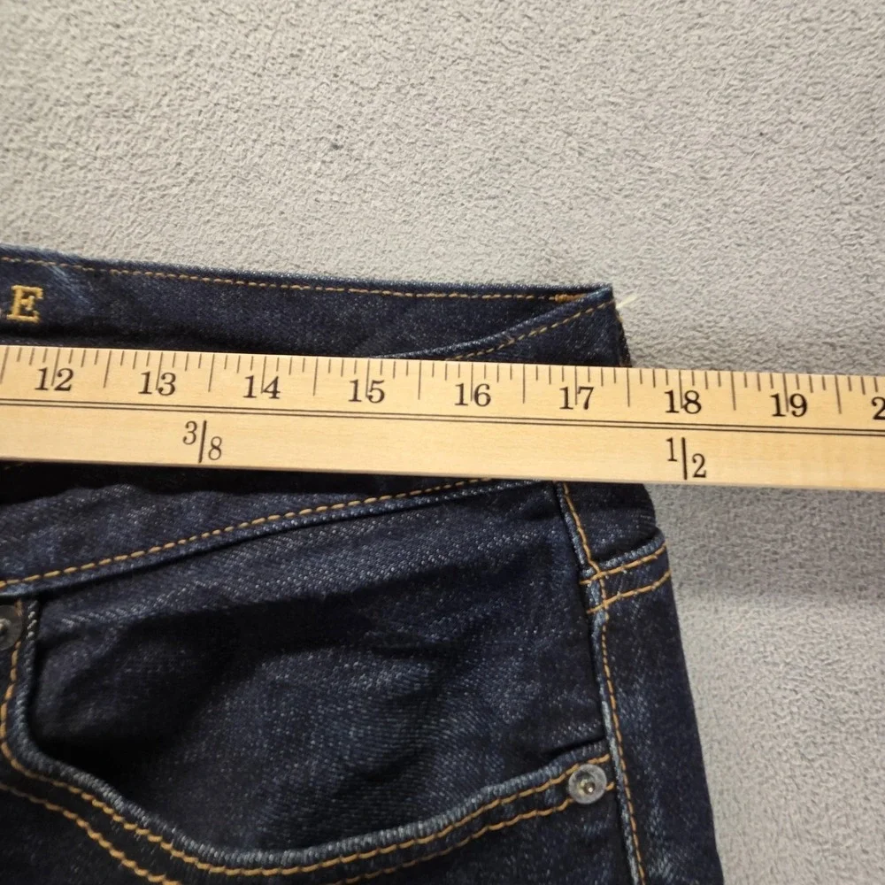 American Eagle‎ Jeans Mens 32x32 Blue Selvedge Slim Honeycomb Dark Wash